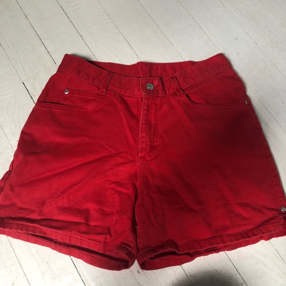 Vintage Red Riders Shorts